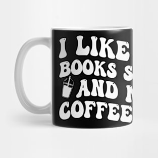 I Like My Books Spicy And My Coffee Icy Mug